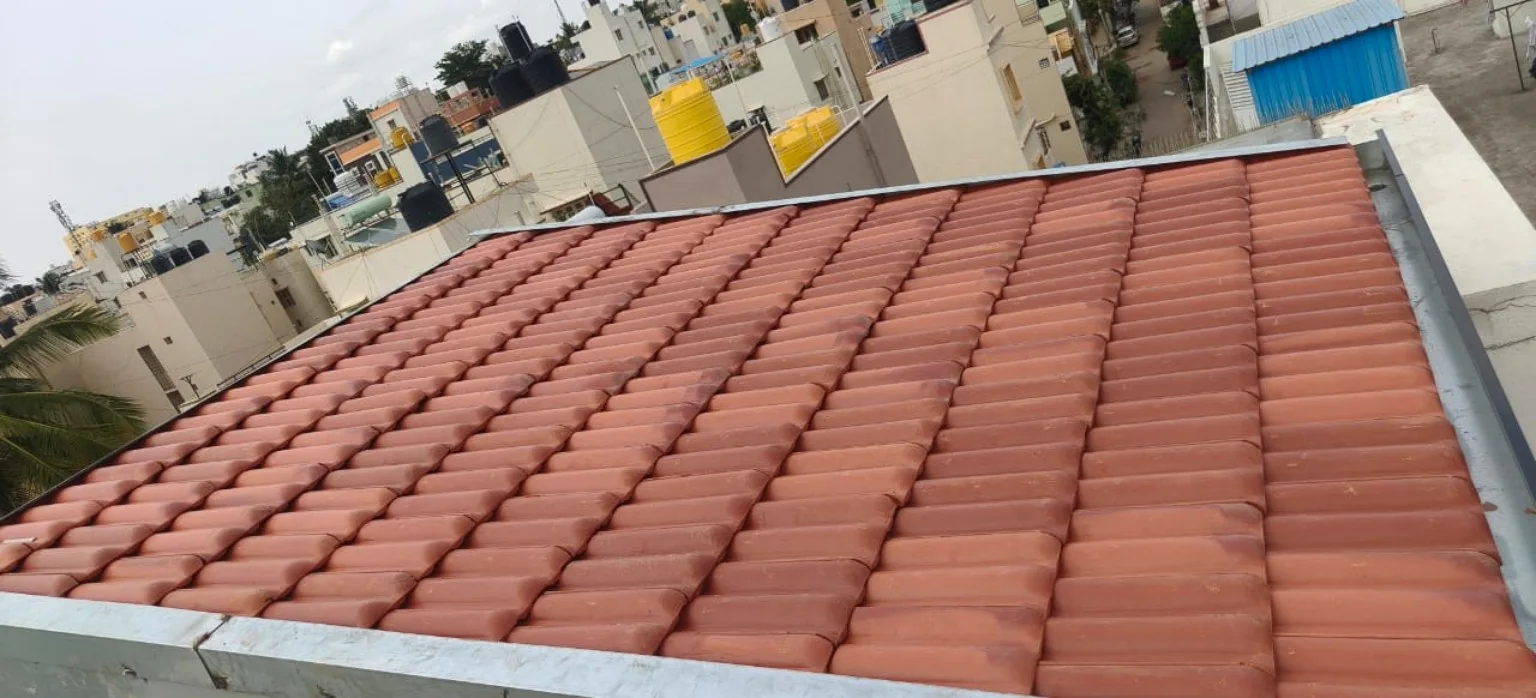 Mangalore Roof Close-Up by MD FABRICATIONS in Bengaluru