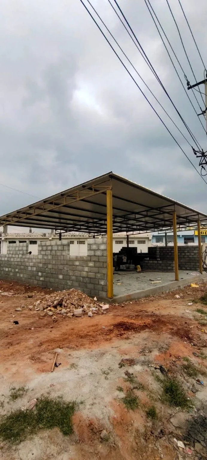 Terrace Sheet Shed by MD FABRICATIONS in Bengaluru